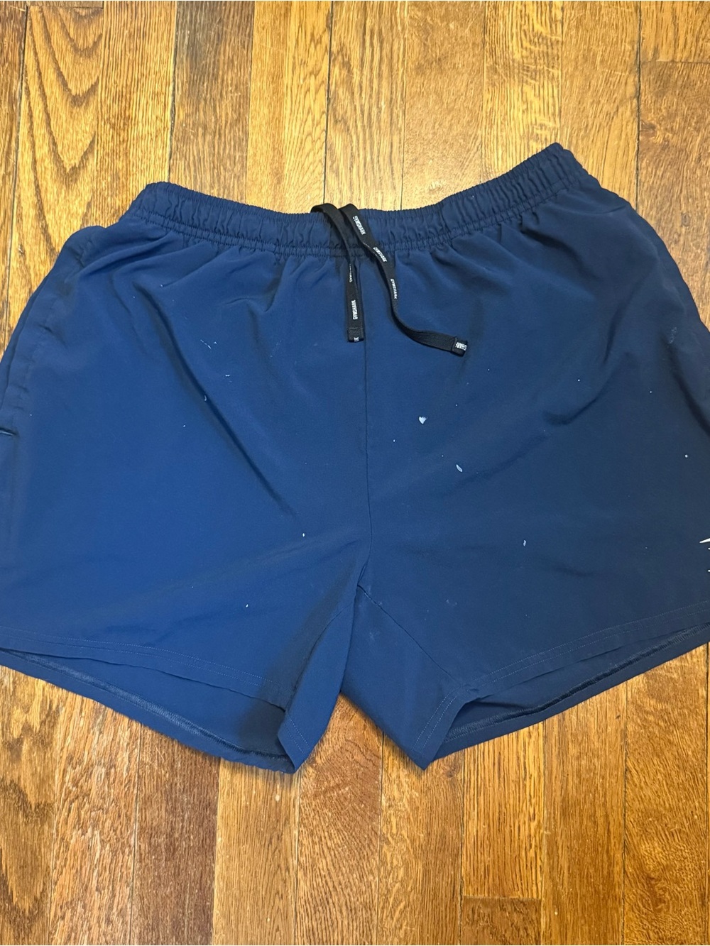 Gymshark Navy Elastic Waist Training Shorts